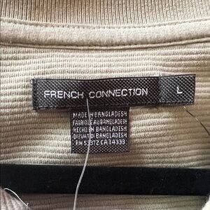 French Connection Light Green Ribbed Top